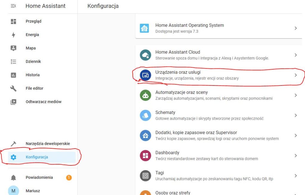 Home Assistant – MQTT Discovery dodawanie Tasmota